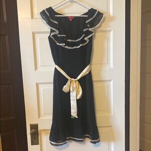 *BOGO closet deal* Black 100% silk Monsoon dress